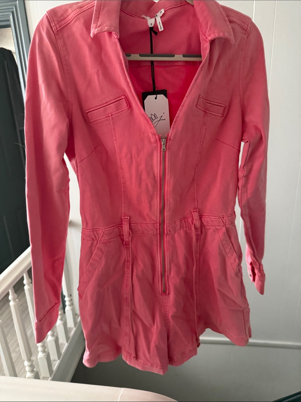 Paige Pink Romper